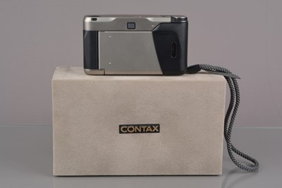 Lot 154 - A Contax T2 Titan Silver Compact Camera