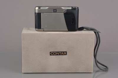Lot 154 - A Contax T2 Titan Silver Compact Camera,