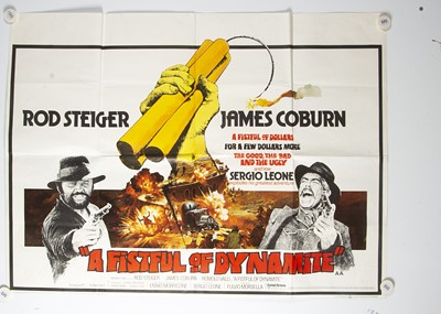 Lot 462 - A Fistful of Dynamite (1971) UK Quad Poster