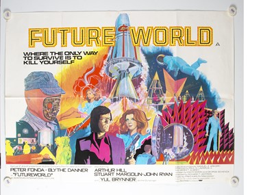 Lot 463 - Future World (1976) UK Quad Poster