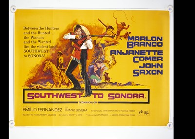 Lot 468 - Southwest to Sonora (1966) Quad Posters