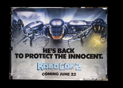Lot 488 - Robocop II Billboard Poster