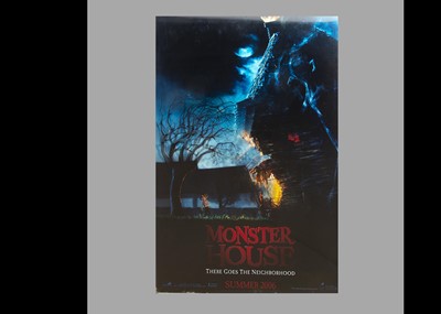Lot 492 - 3D Film Lenticulars / Posters / Monster House Plus