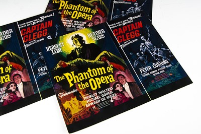 Lot 493 - Phantom Of The Opera / Captain Clegg Advertising Posters
