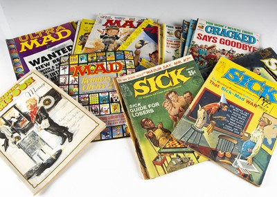 Lot 502 - MAD / Cracked / Sick magazines