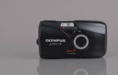 Lot 158 - An Olympus mju II Compact Camera