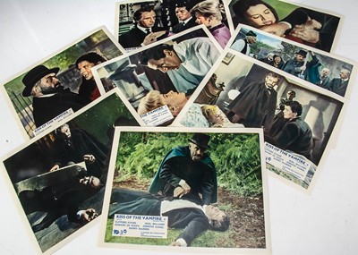 Lot 513 - Kiss of the Vampire Lobby Cards / Front of House Stills