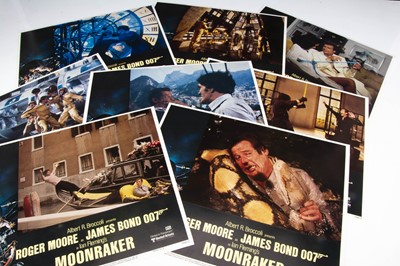 Lot 517 - Moonraker / James Bond Lobby Cards