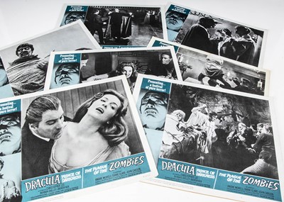 Lot 521 - Dracula Prince of Darkness / Plague of the Zombies Lobby Cards