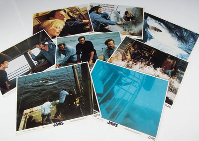 Lot 534 - Jaws Lobby Cards / Front of House Stills