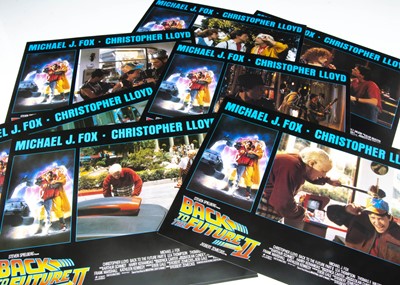 Lot 543 - Back to the Future II Lobby Cards