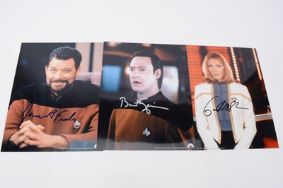 Lot 552 - Star Trek / Signatures / Books / Posters