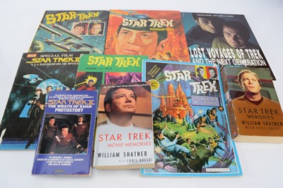 Lot 552 - Star Trek / Signatures / Books / Posters