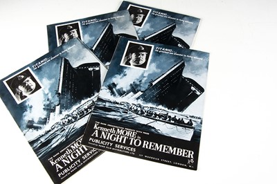 Lot 566 - A Night To Remember Pressbooks / Campaign Books