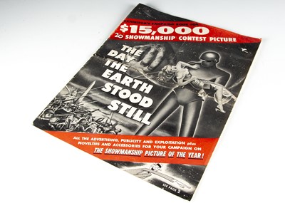 Lot 570 - The Day The Earth Stood Still Exhibitor's Campaign Book