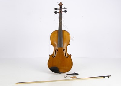 Lot 578 - German Violin