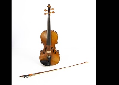 Lot 579 - 19th Century Violin