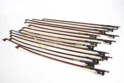 Lot 581 - Violin Bows