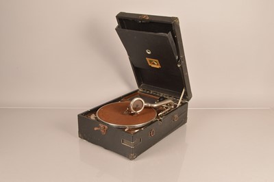 Lot 4 - Portable gramophone