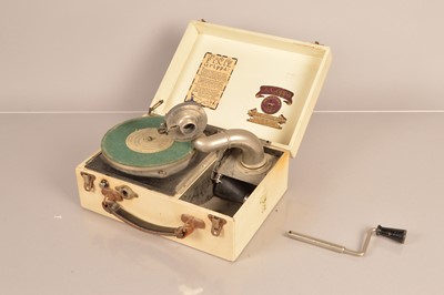 Lot 7 - Portable gramophone