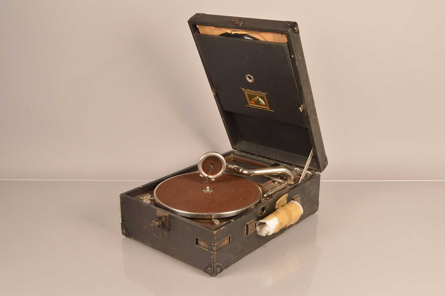Lot 14 - Portable gramophone