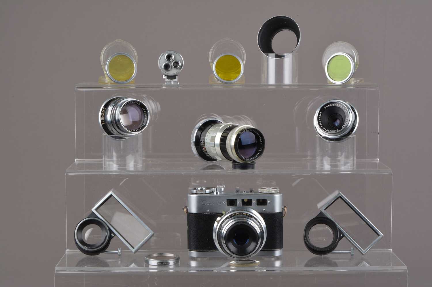 Lot 171 - A Diax IIb Rangefinder Camera Outfit