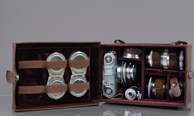 Lot 171 - A Diax IIb Rangefinder Camera Outfit