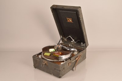 Lot 36 - Portable gramophone
