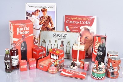 Lot 52 - A large collection of Vintage Coca-Cola Collectibles