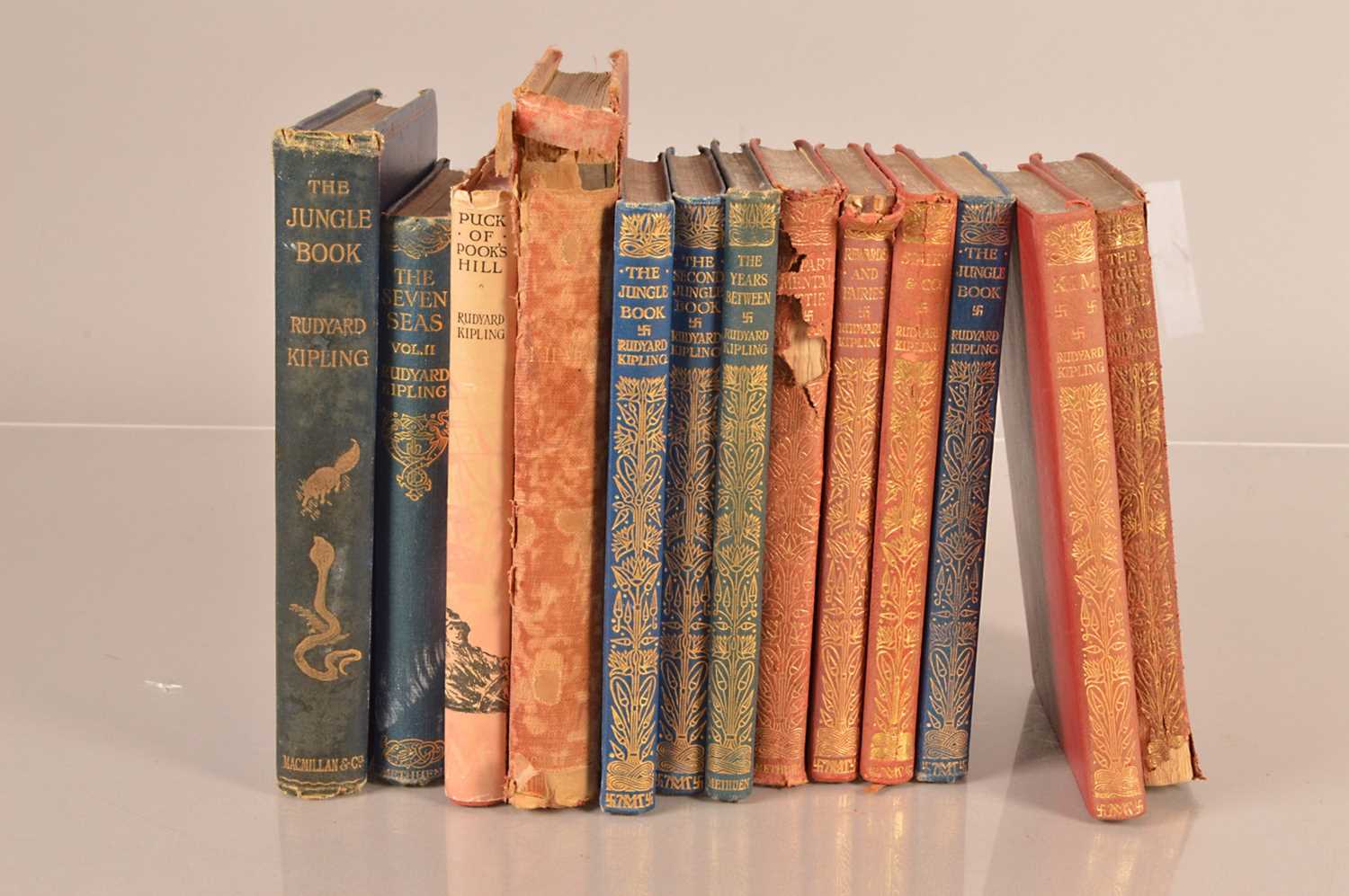 Lot 75 - A small collection of Books by Rudyard Kipling