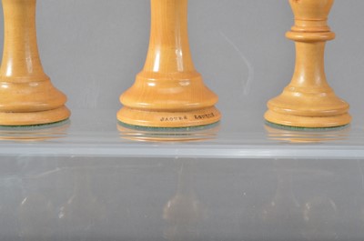Lot 214 - A Jaques of London Staunton chess set