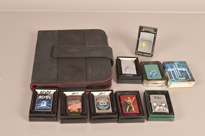 Lot 114 - A group of Zippo lighters