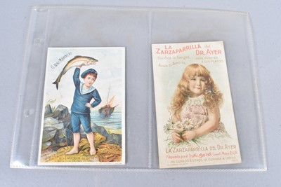 Lot 122 - Large Format Late Nineteenth Century and Later Trade Cards and Silk Issues