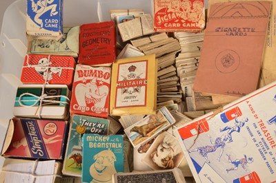 Lot 136 - Cigarette Cards and Card Games