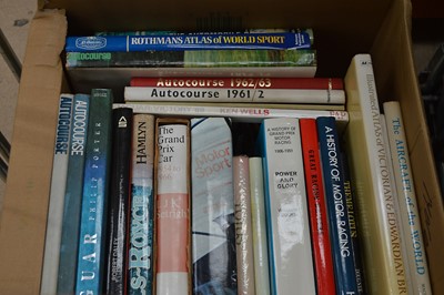 Lot 162 - An assortment of Motorsport books