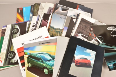 Lot 224 - A collection of Japanese Car Manufacturer brochures