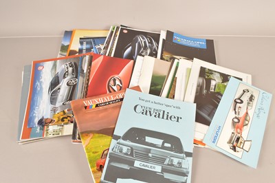 Lot 226 - A large collection of Car Manufacturers Brochures