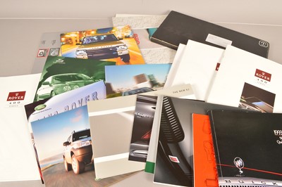 Lot 227 - An assortment of World Car Brochures