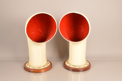 Lot 230 - A pair of Ships funnels