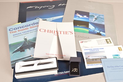 Lot 234 - An assortment of Concorde related items