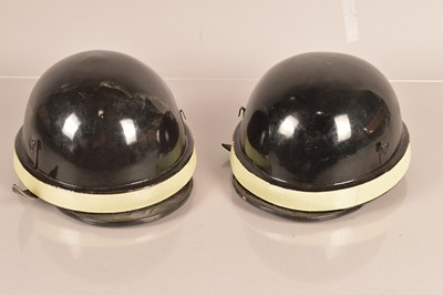Lot 255 - Two 1950s-1960s Italian Carabinieri Polizia helmets