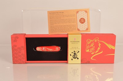 Lot 267 - Victorinox - Limited Edition 'Year of the Tiger' 2022