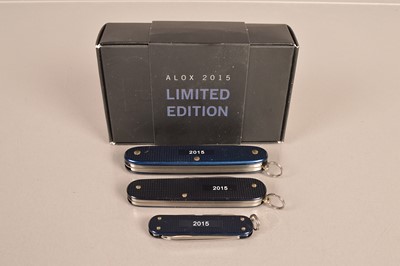 Lot 272 - Victorinox - Annual Alox Limited Edition 2015