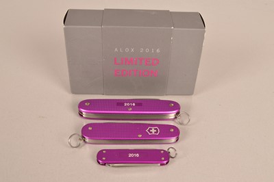 Lot 273 - Victorinox - Annual Alox Limited Edition 2016