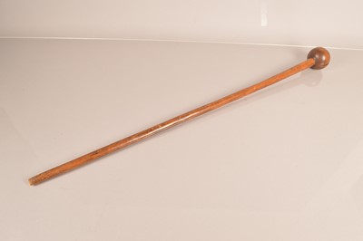 Lot 340 - A wooden Knobkerrie