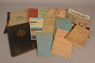 Lot 405 - A collection of military and other ephemera