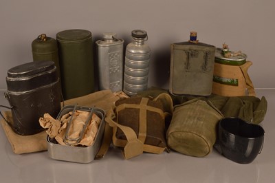 Lot 406 - An assortment of WWII and later items