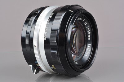 Lot 226 - A Nikon Nikkor S.C Auto 50mm f/1.4 non-AI Lens