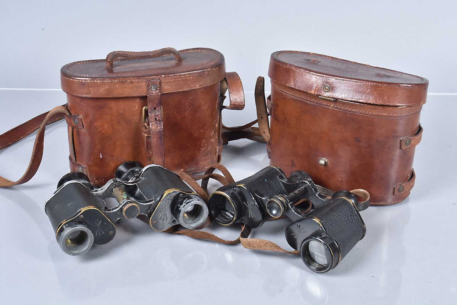 Lot 435 - A Pair of WWI Sherwood & Company No.2 MkII binoculars