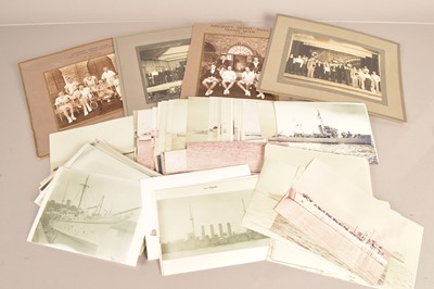 Lot 477 - A collection of Naval black and white photographs